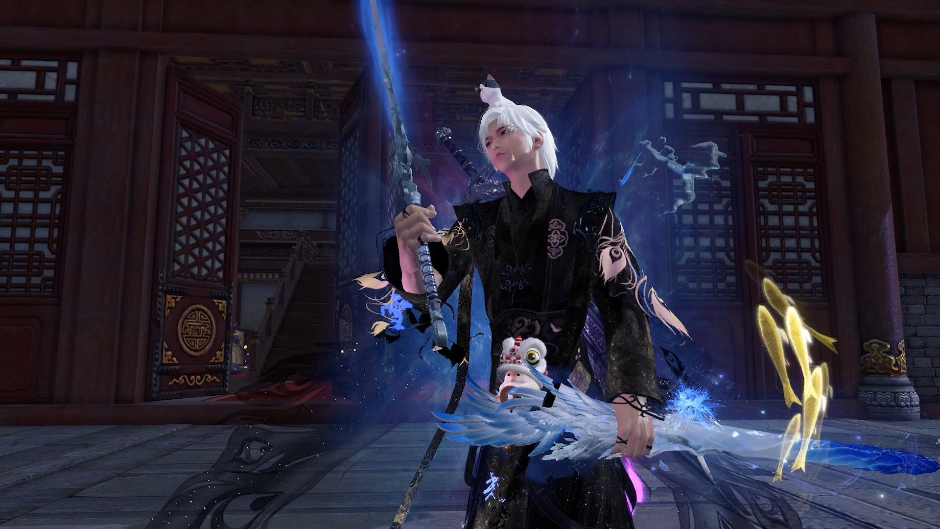 天涯明月刀-【晚夜微雨问海棠 】天刀情緣紀念影片-男女主角 社恐-就