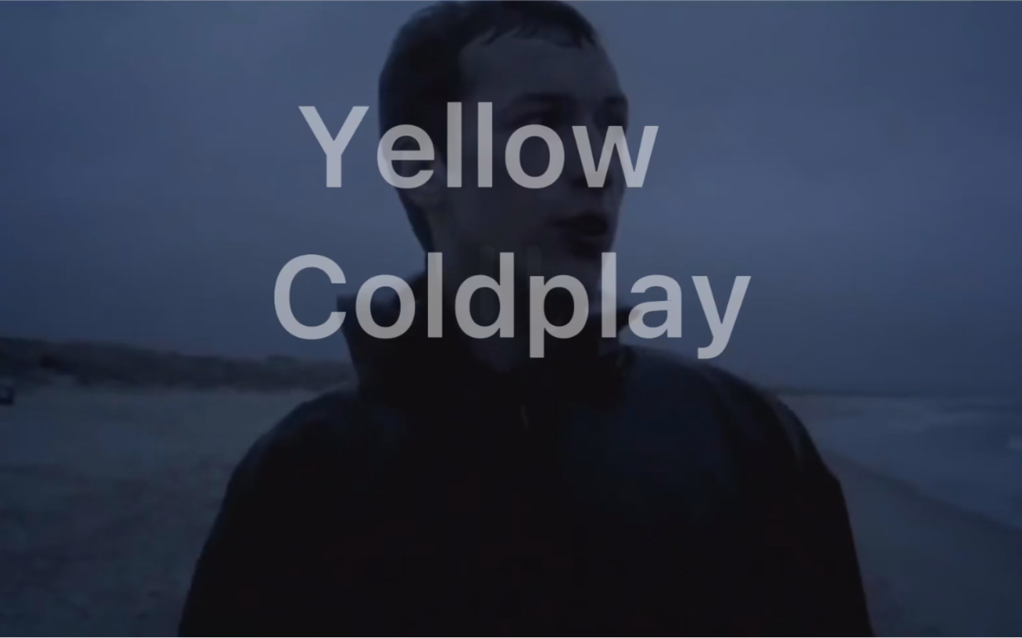 coldplay～yellow 