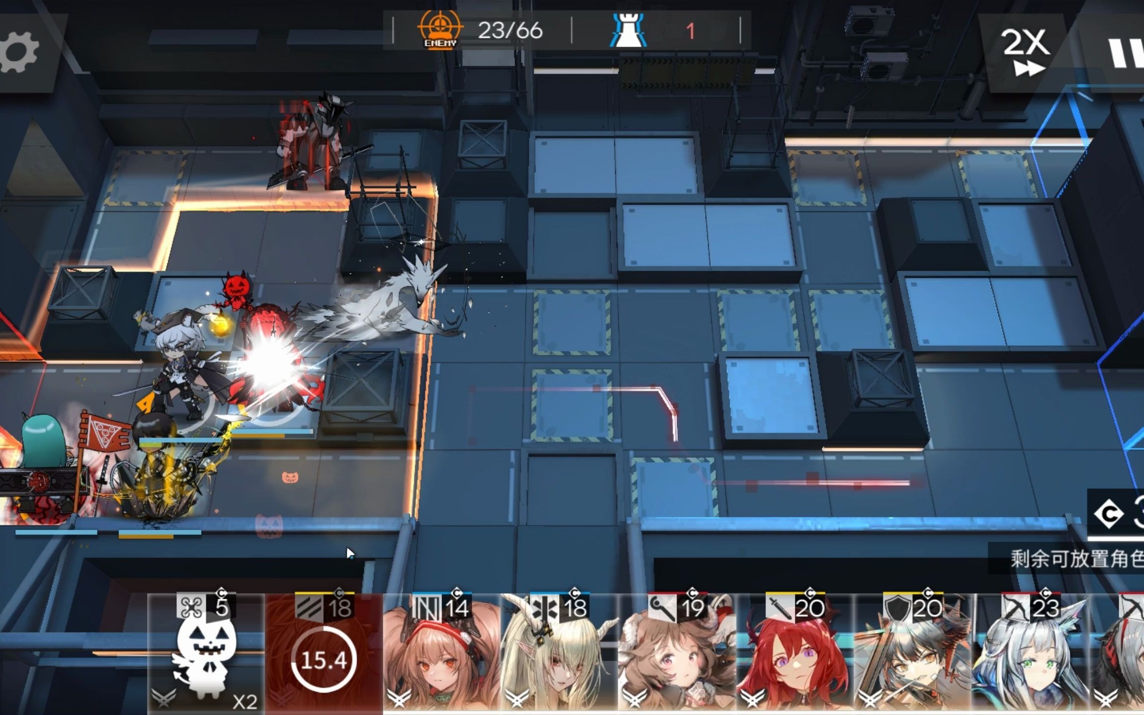 【明日方舟】 突袭m8-8 黄金大队惨烈决战梅菲