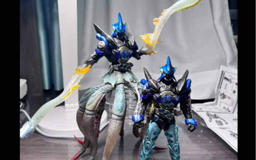 【模型展示】 sic 假面骑士ooo 水系联组