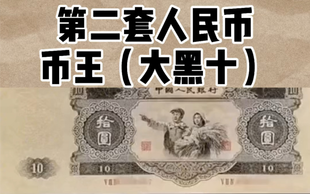 第二套人民币"币王"