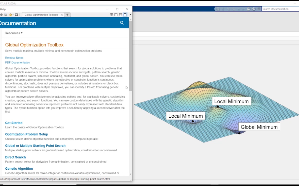 【MATAB官方教程】全局优化工具箱哔哩哔哩bilibili