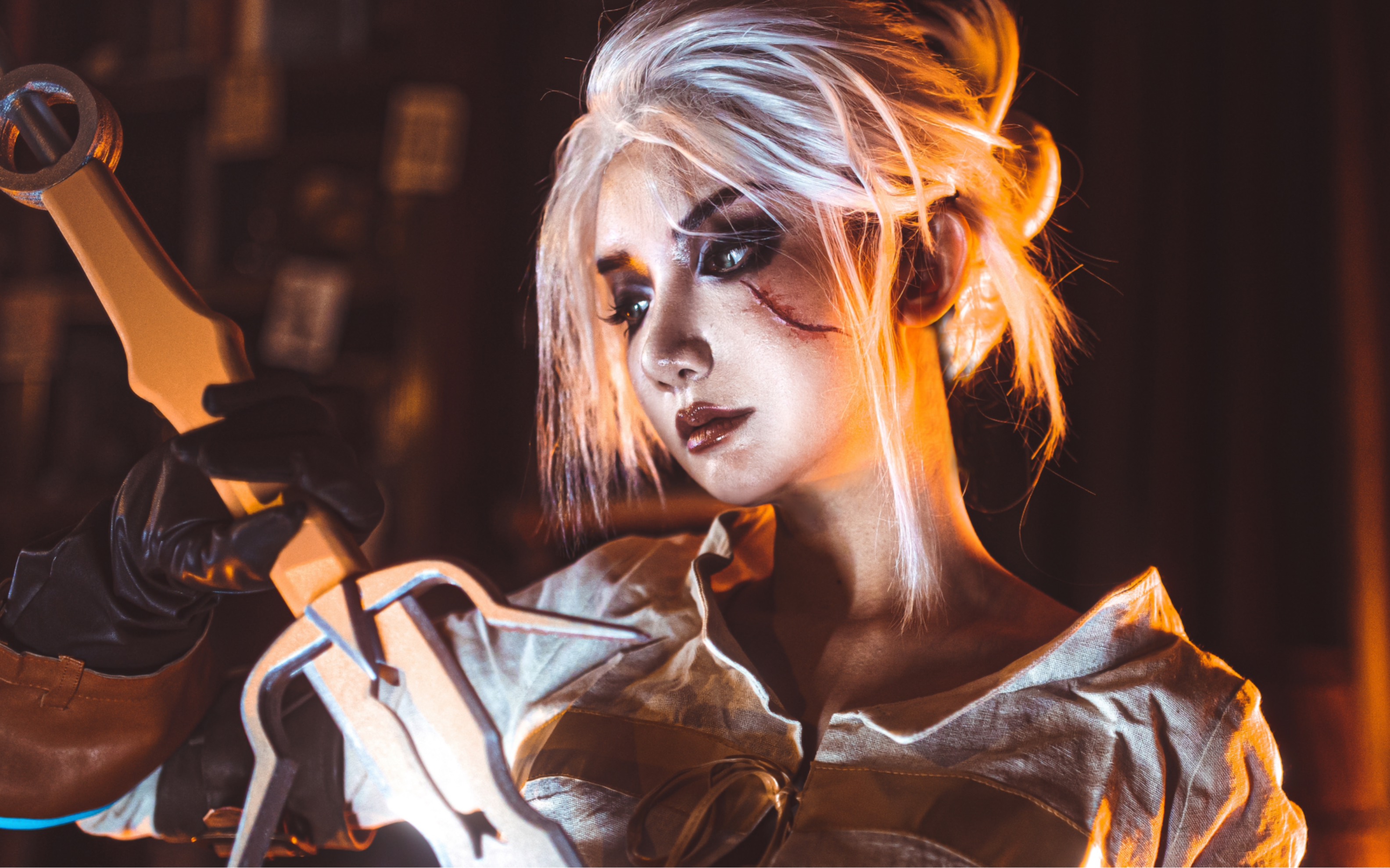 【巫师3】我一个亚洲人居然敢出巫师3的cos?