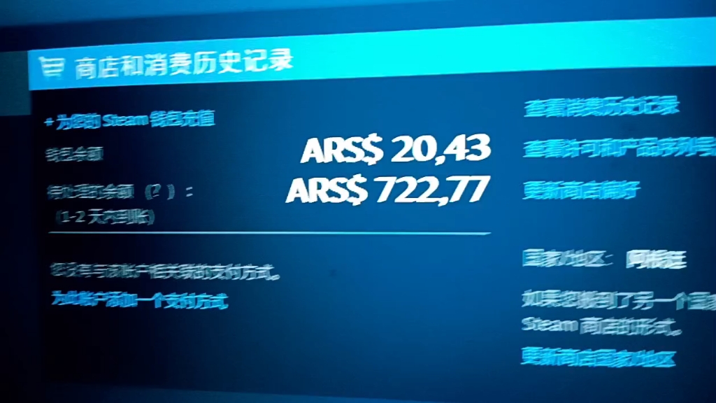 steam阿根廷人现状