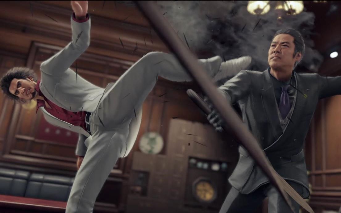 大哥组如龙7武器大师泽城丈全jg表演战