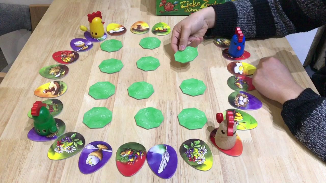 儿童桌游之拔毛运动会