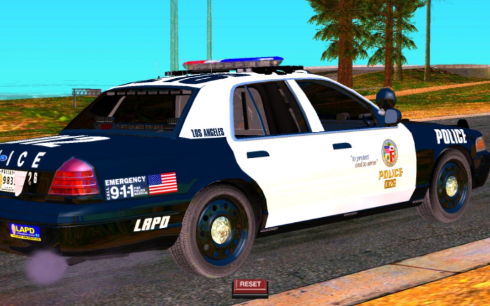 [圣安地列斯]lapd处理被盗警车,code3抓捕嫌犯