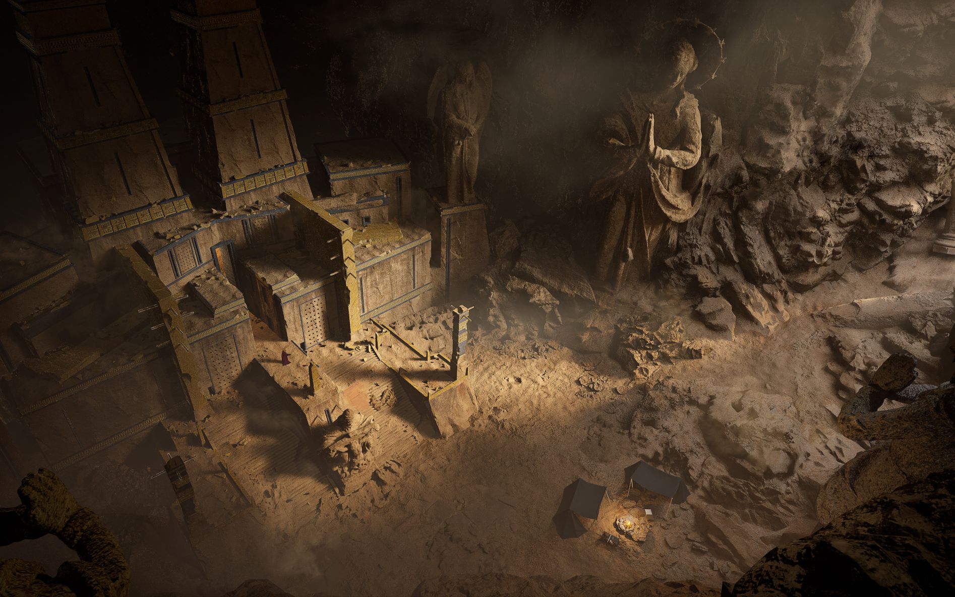 ue5场景练习-遗迹