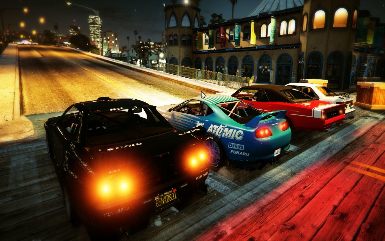 【gta5】无名up主耗时两天半巨作《洛圣都风云》预告片段!