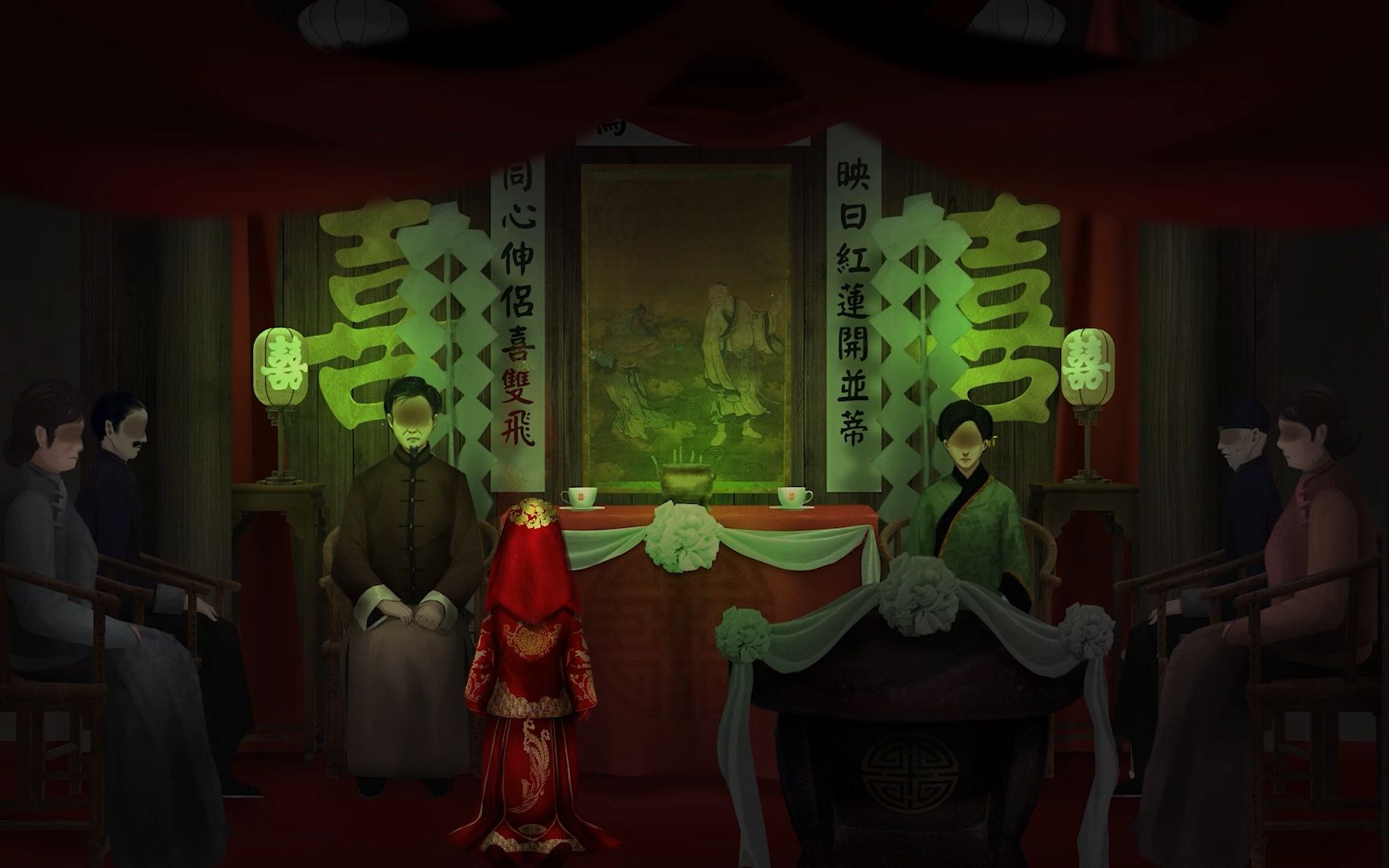 回门完结四人制作的高质量2d横板恐怖解谜游戏