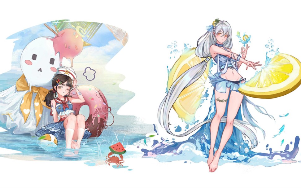 决战平安京百绘罗衣参赛作品——日和坊不知火夏之风