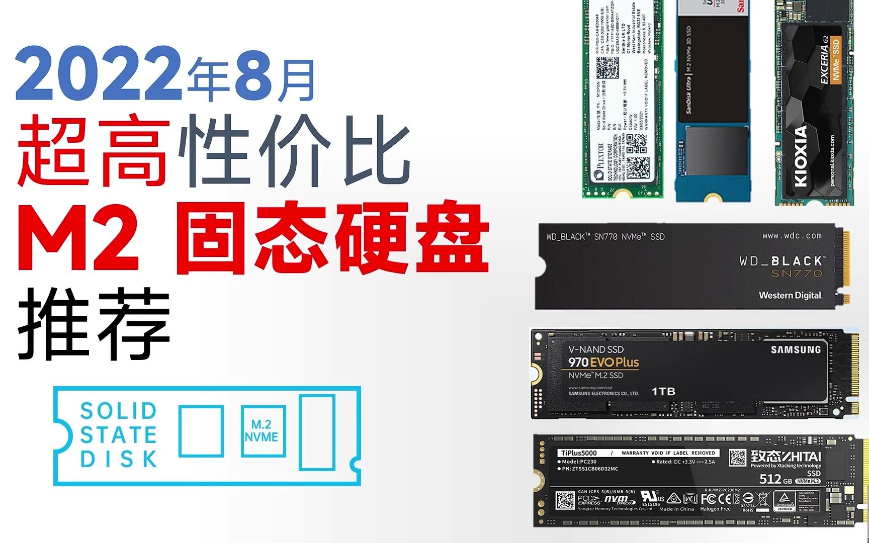 固态硬盘NVME到底是什么意思为什么固态硬盘都是NVME接口NVME固态硬盘选购
