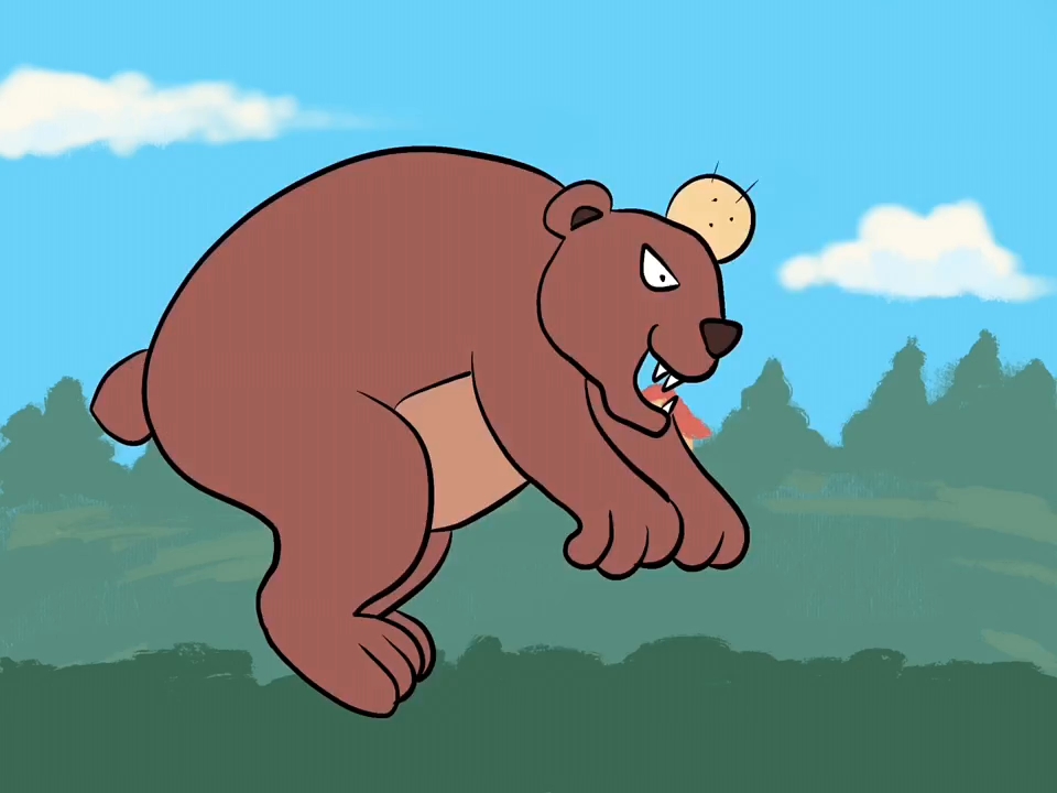 自己做的小动画,扔石头