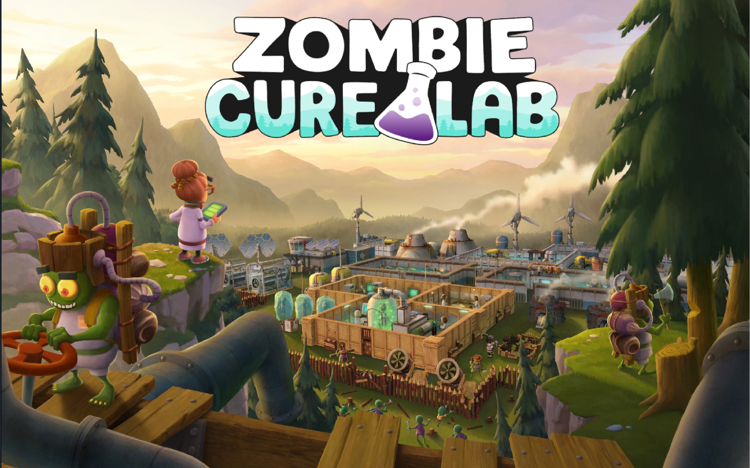 [图]【僵尸治愈实验室 Zombie Cure Lab】试玩 | 实况流程解说 | 反末日？