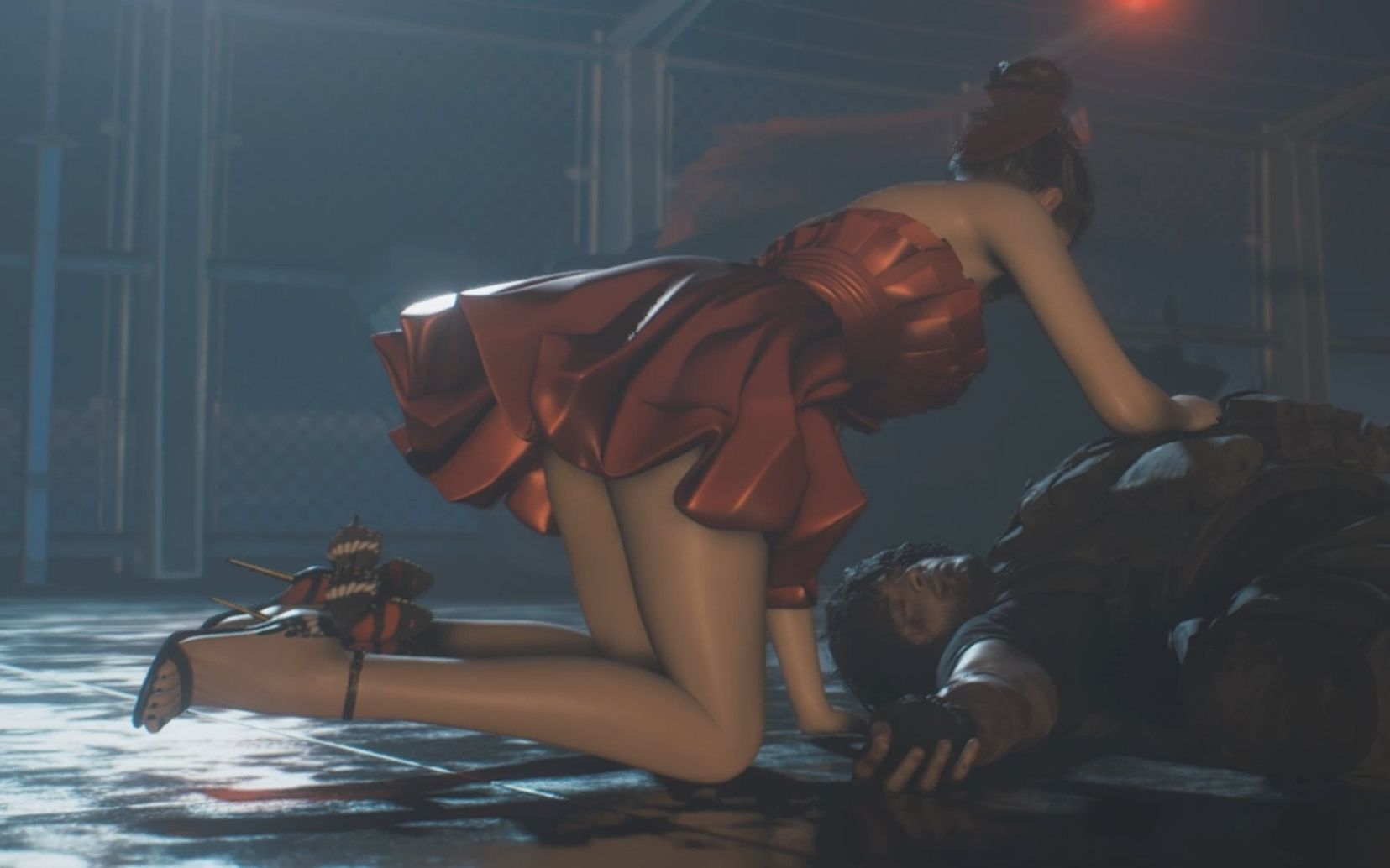 生化危机3重置版,吉尔红色婚纱,mod,游戏视频,游戏攻略