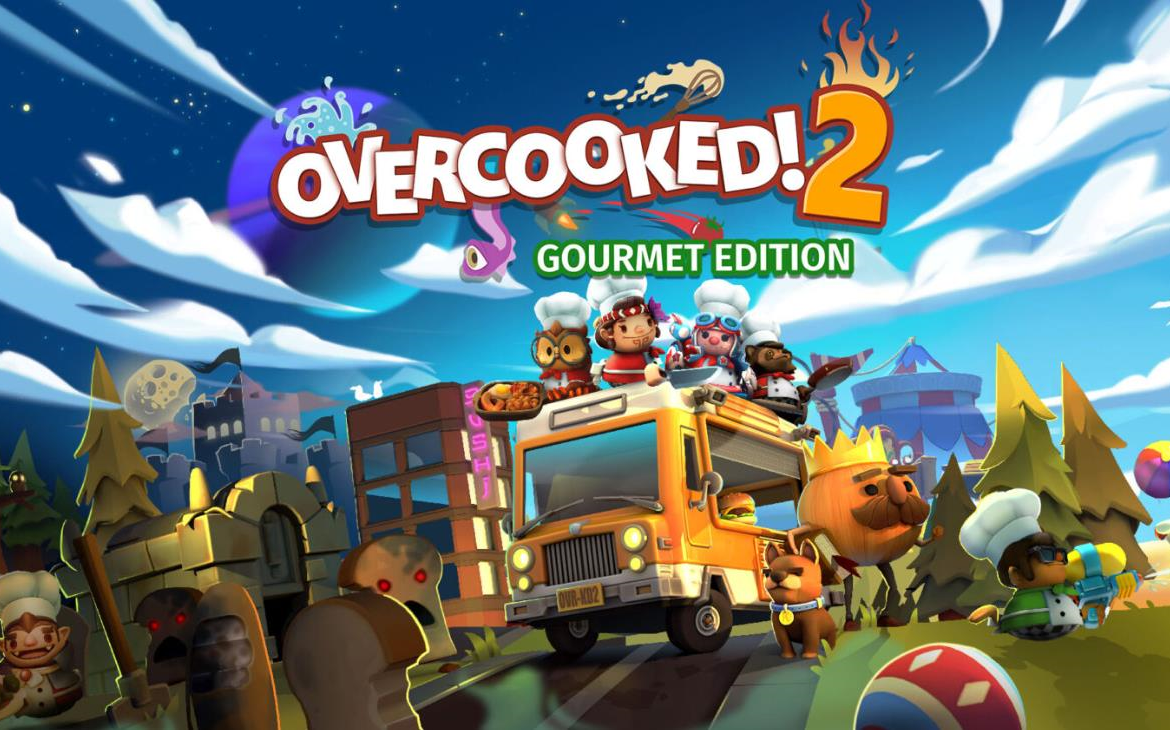 【胡闹厨房2】/overcooked2 和小闺蜜的四星挑战(第一章)_单机游戏