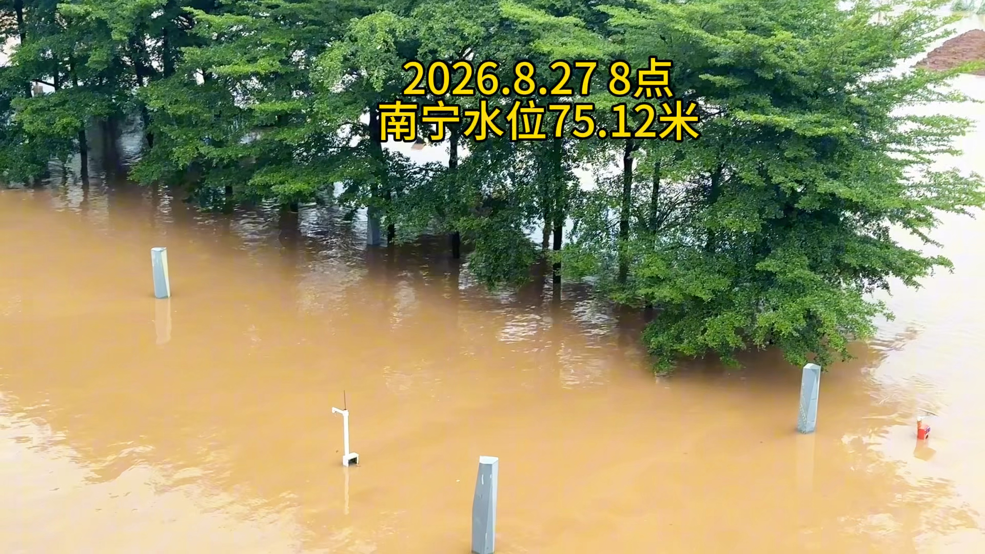 南宁洪水情况