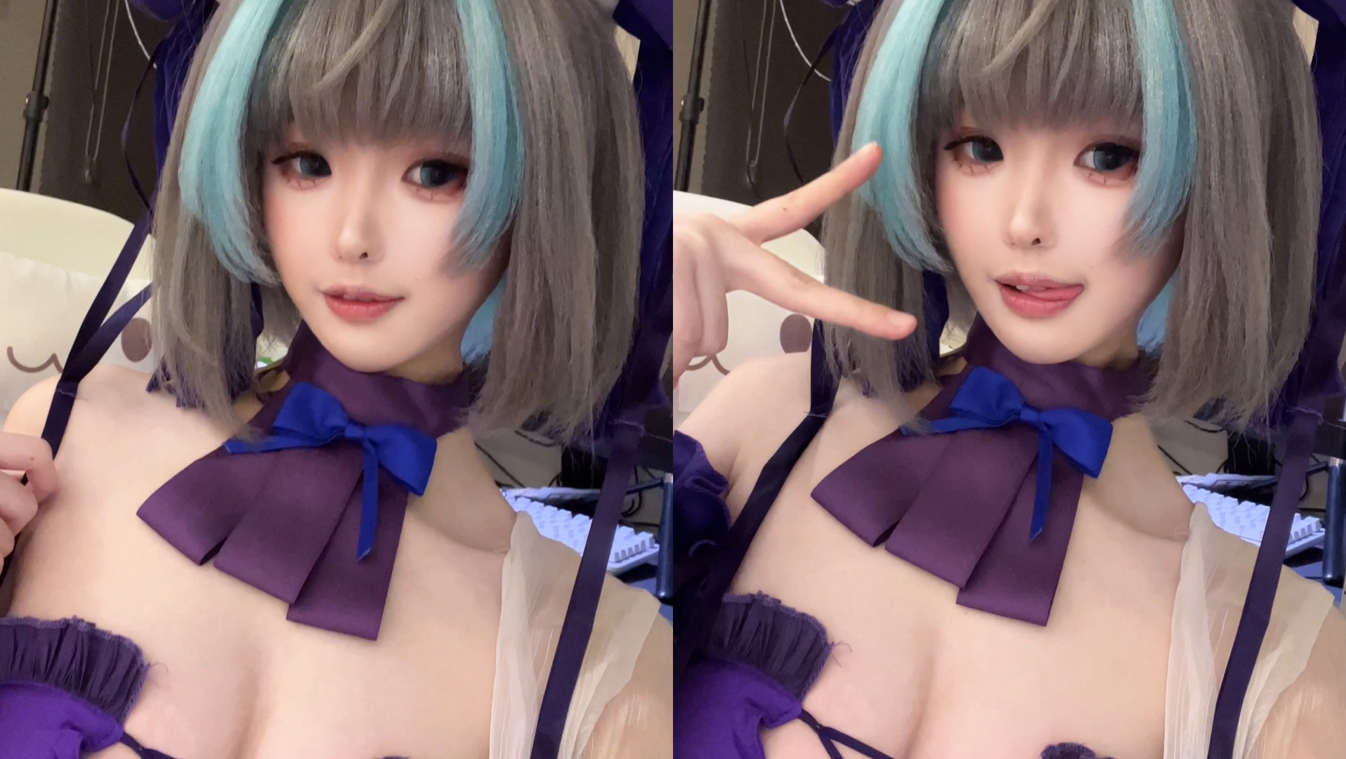 【柴郡cos】出个小泳装