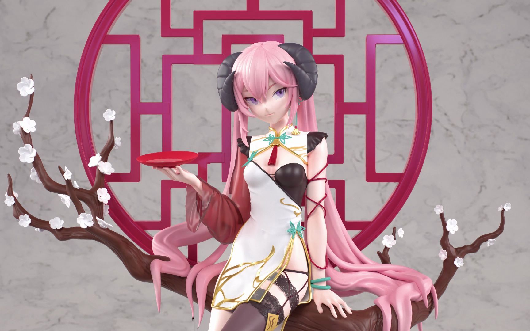 【手办级别】战斗系画师花久花酒,手办模型制作过程_哔哩哔哩_bili