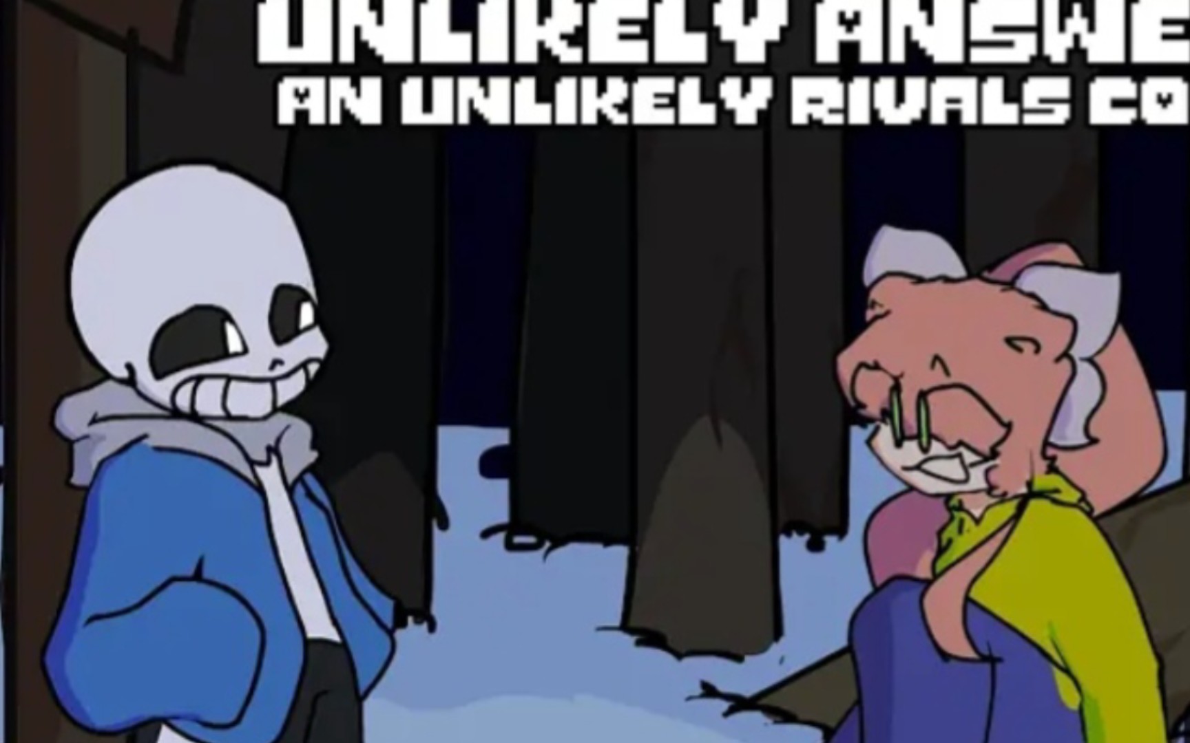 answers (unlikely rivals but sans and monika sing it) - vs vlo