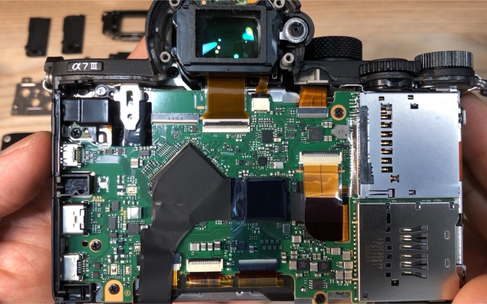 sonya7m3部分拆解修复延吉予信