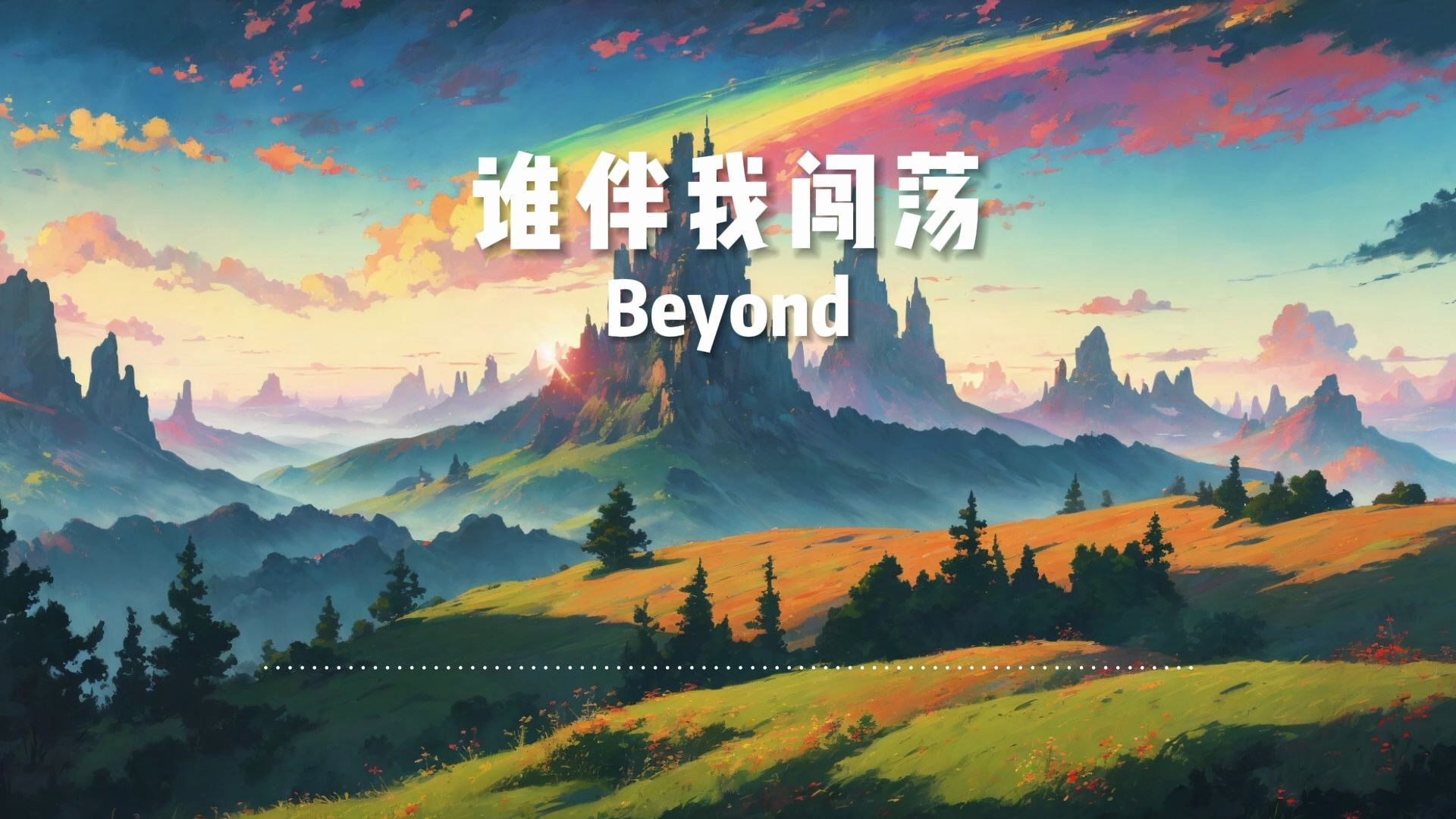 [图]经典歌曲《谁伴我闯荡》-Beyond【无损音质】