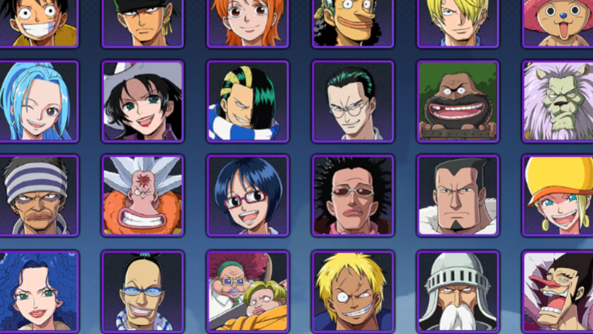 航海王壮志雄心目前所有角色奥义