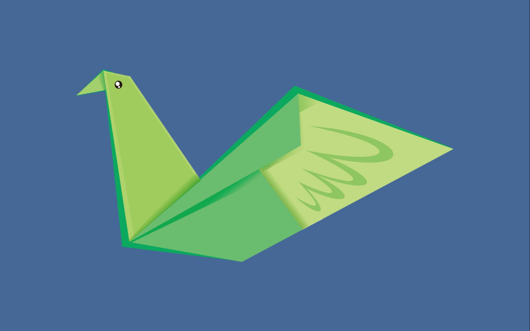 大雁的折纸方法图片