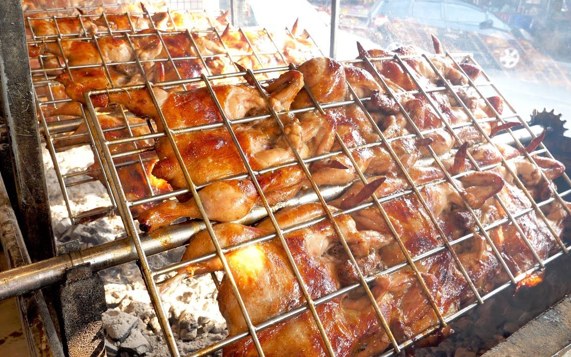 50 美元! / 少油多汁的炭烤鸡 | 泰国