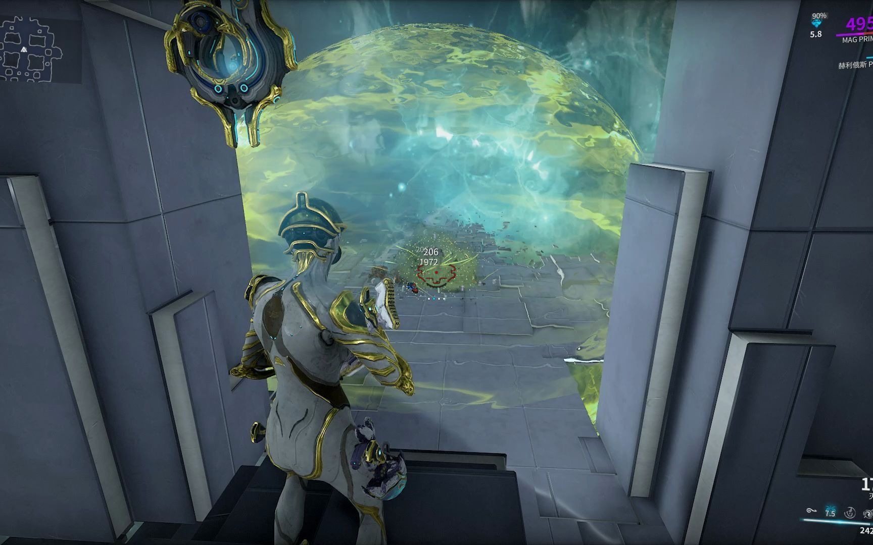 星际战甲灭杀者 磁力一炮上天