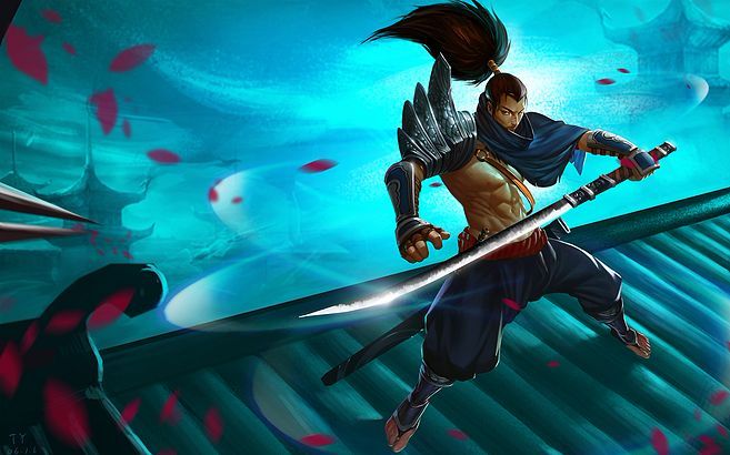 托儿所亚索人机1v5_哔哩哔哩_bilibili