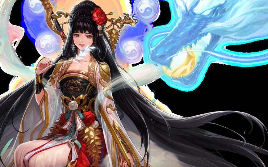 【一阵雨/dnf女圣职者三觉】韩服神龙天女三觉技能演示介绍