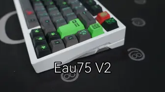 Descargar video: 【@801】Eau75 V2  独特的TOP | 多级缓震 | 新结构模块的尝试