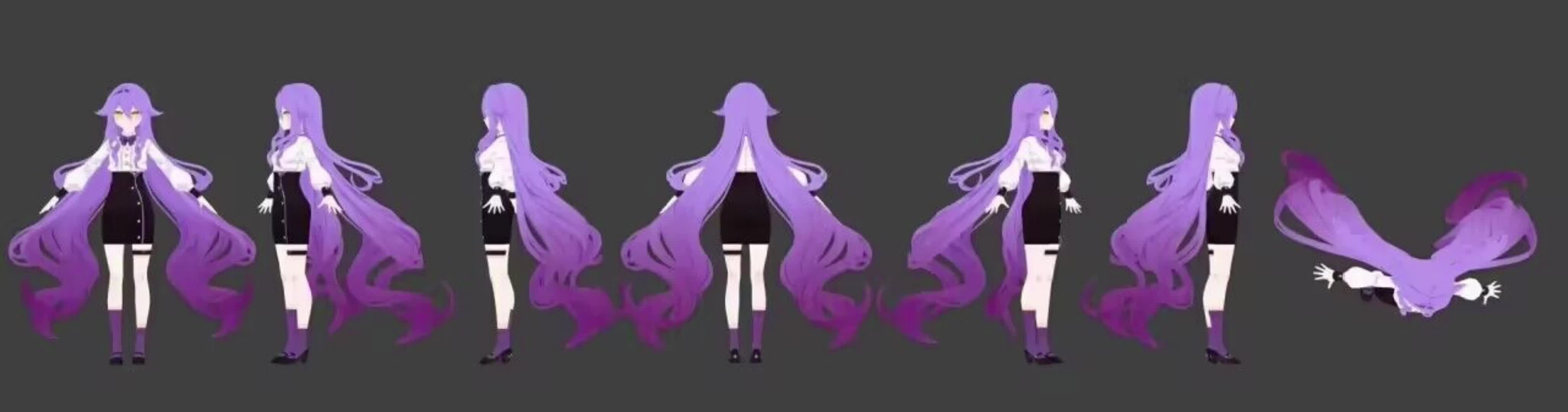 崩坏3西琳薇塔建模爆料