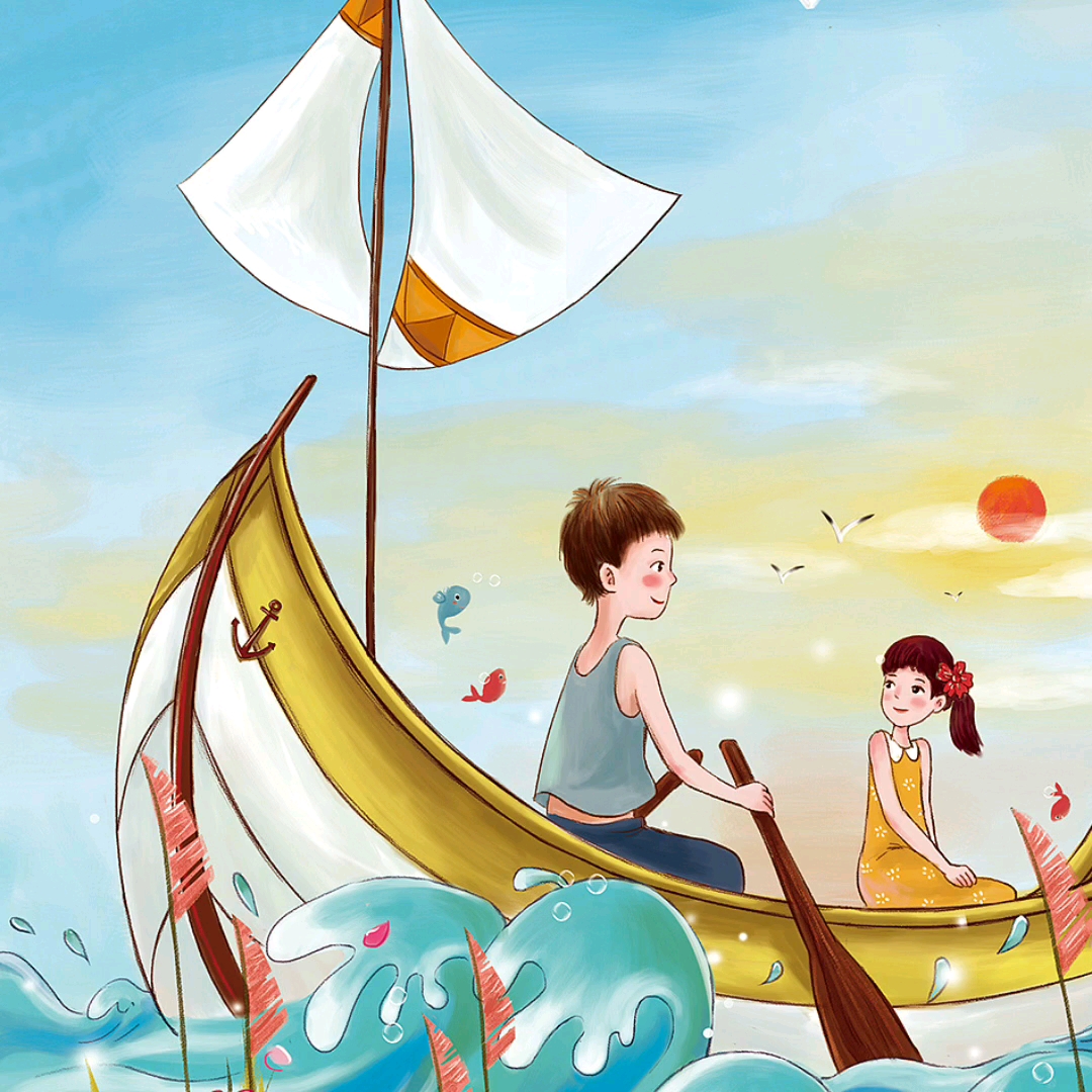 复音口琴和三角铁《小白船》