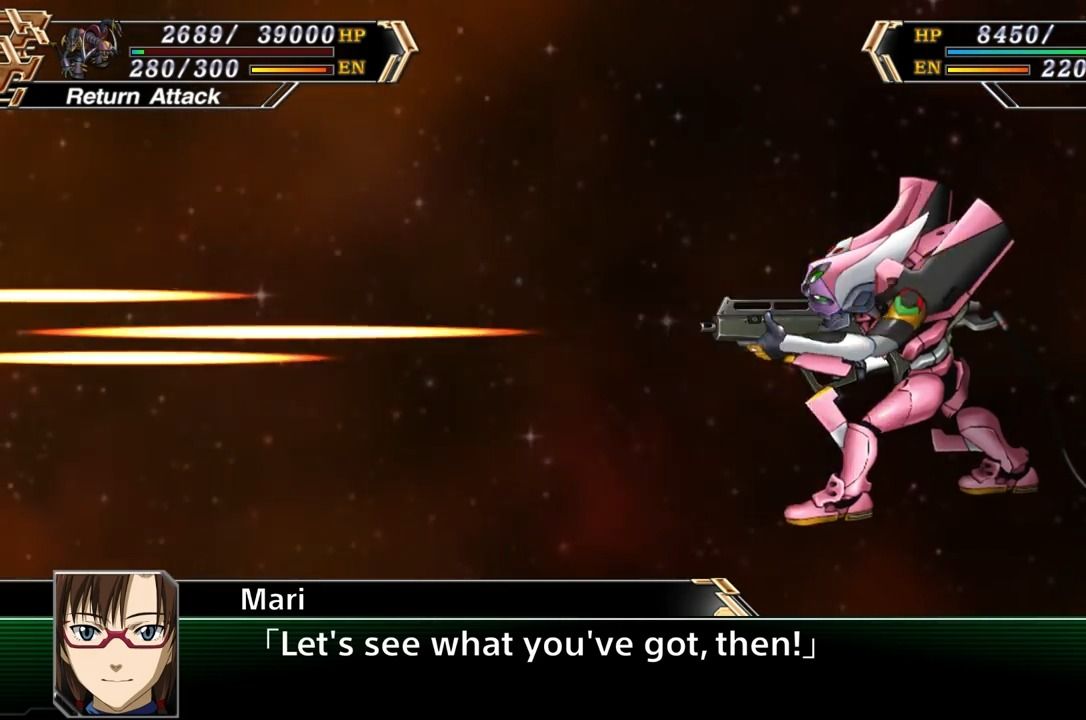 超级机器人大战 v eva 新世纪福音战士 8号机 全武器展示