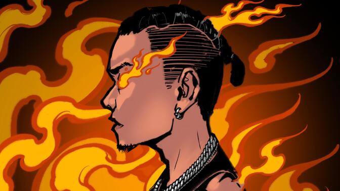 火遍全网 | 无数官媒引用、曾联动马思唯-Hanji《Burn Me Down》