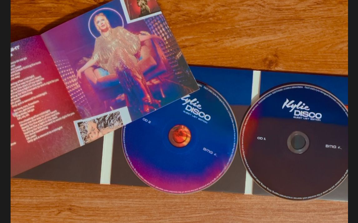cd开箱澳洲disco女王kylieminoguediscoguestlistedition