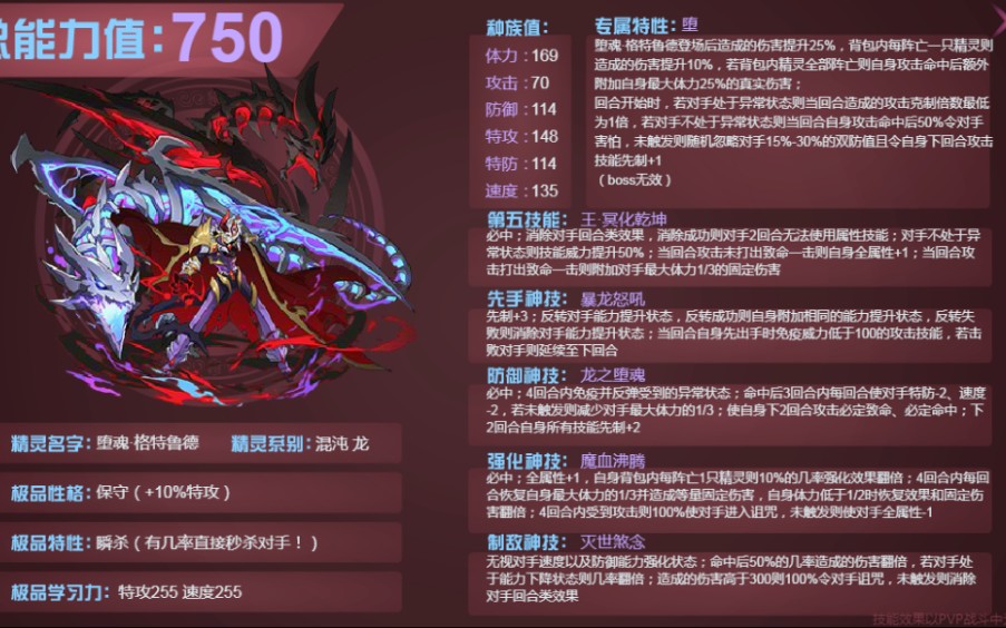 堕落之心恶龙之魂堕魂格特鲁德巅峰实战赛尔号