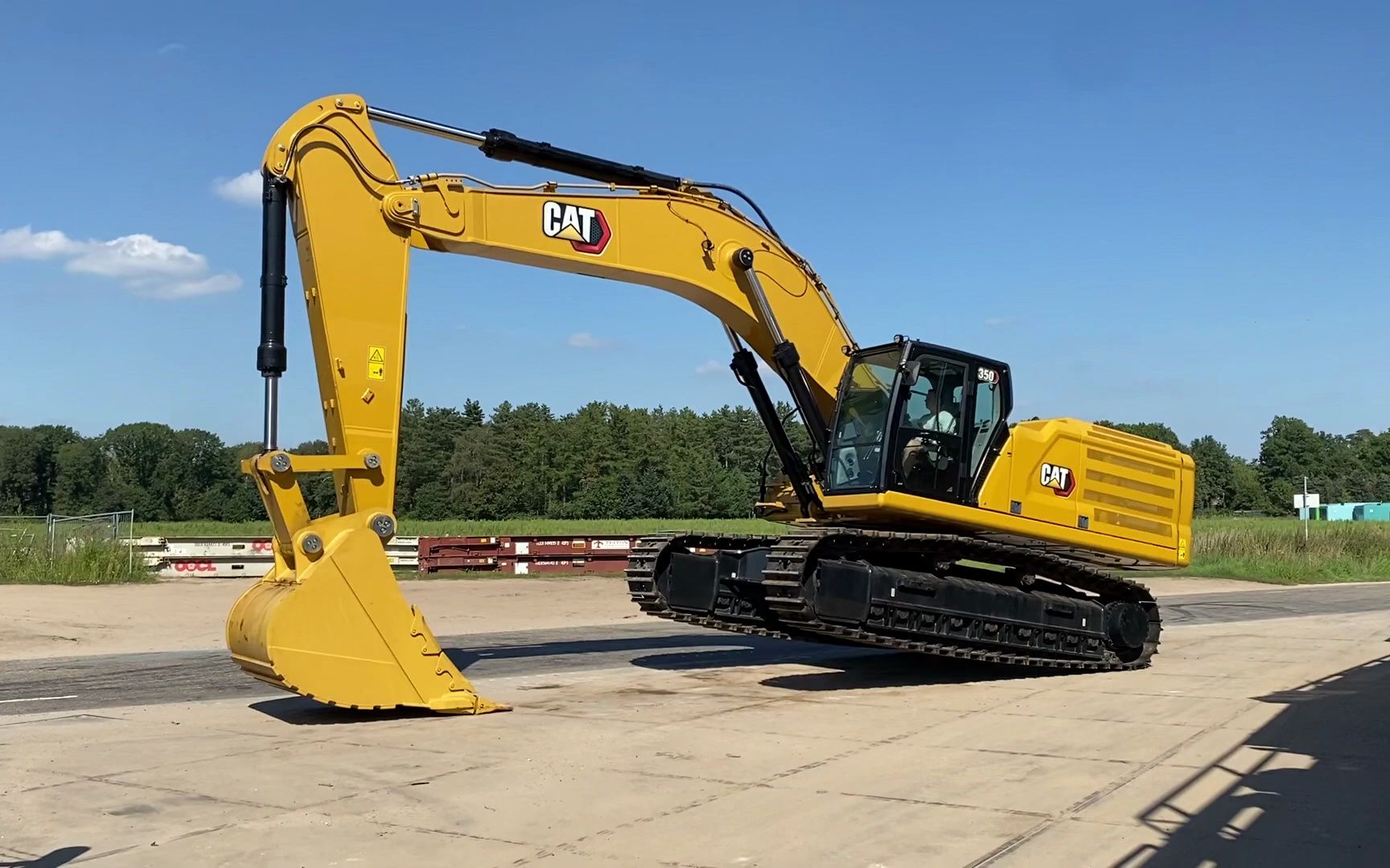 cat 350挖掘机操作展示