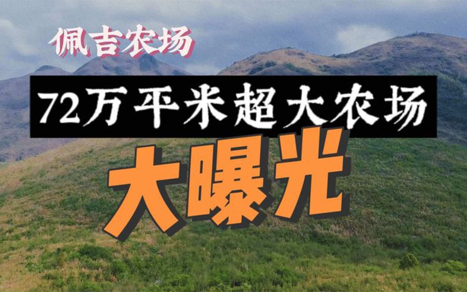 72万平米超大农场曝光,而我的大牧场也有了理想场所.并感谢老板送的火箭!哔哩哔哩bilibili