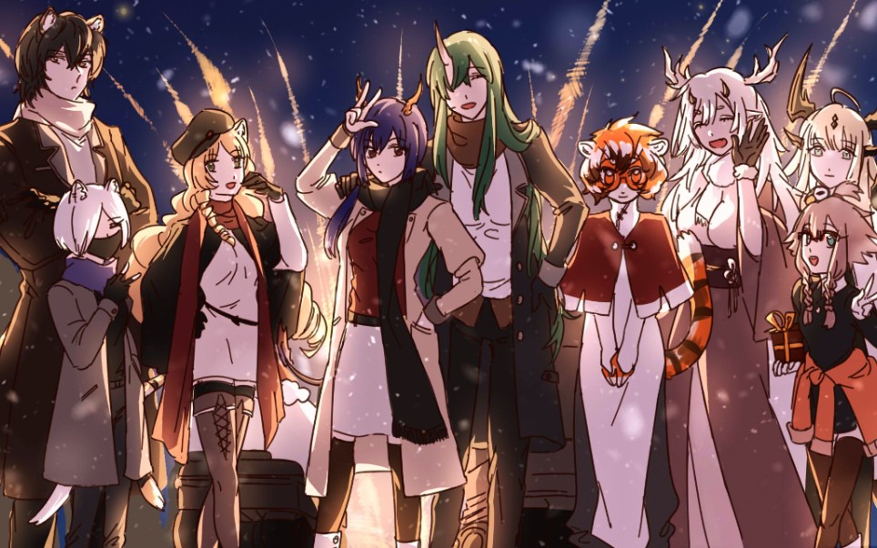 【明日方舟/全员向】罗德岛的新年盛会——イルミネーション(彩灯)