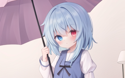 ai绘图-多多良小伞-东方project