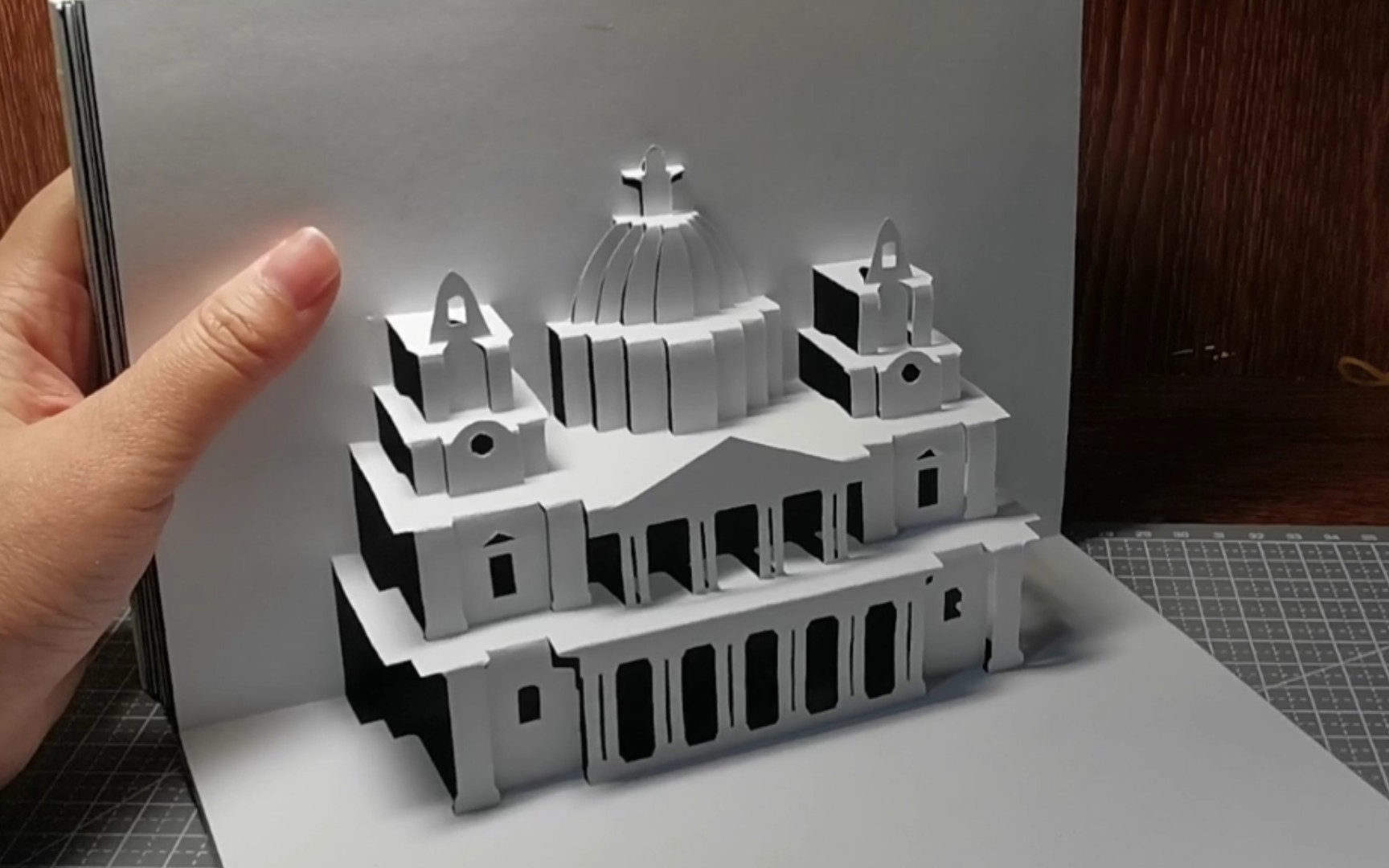 【立体书】纸上建筑_哔哩哔哩_bilibili