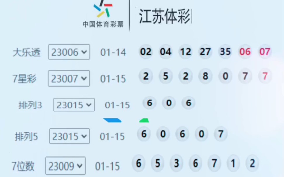 中国体育彩票 江苏体彩