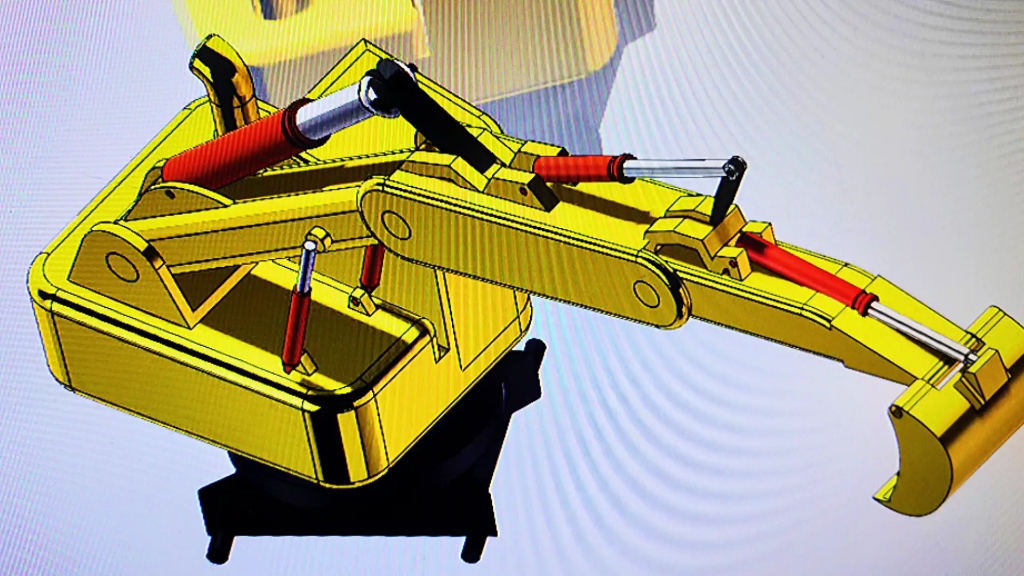 【solidworks2016建模】——挖掘机建模 运动仿真