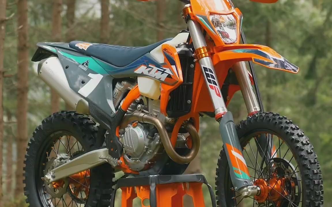 新车展示:2021 ktm 350 exc-f_哔哩哔哩 (゜-゜)つロ 干杯~-bilibili