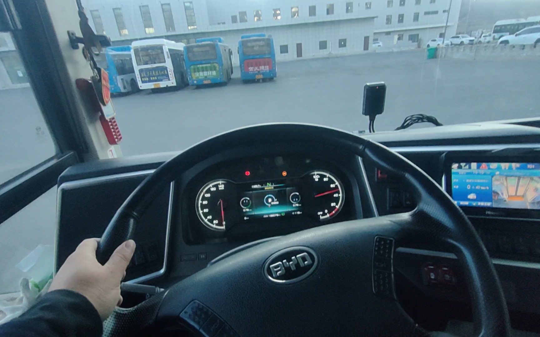 比亚迪k7第一视角驾驶
