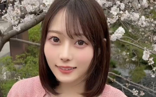 【桥本桃呼】粉红momoko新的可爱抱歉-tiktok更新