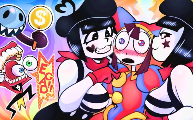 [图]Pomni's LEWD Mime & Dash Corruption| Amazing Digital Circus Comic Dub (TADC)